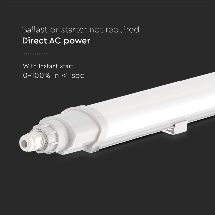 Φωτιστικό εργασίας φθορίου LED LED/48W/230V 6500K IP65 150 cm