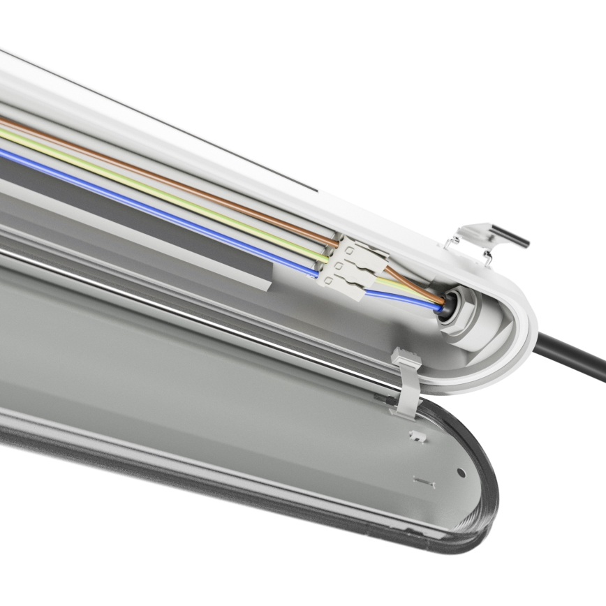 Φωτιστικό εργασίας φθορίου LED LIMEA GIGANT PRO LED/20/26/33/40W/230V 6000K IK10 IP66 120 cm