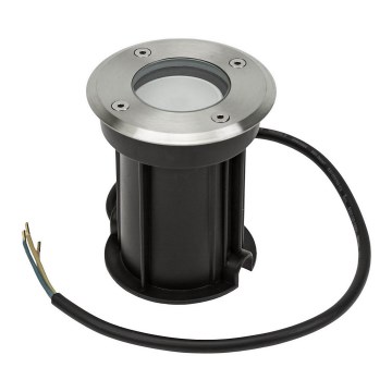 Φωτιστικό κήπου LUKKA 1xGU10/4W/230V IP67 ματ χρώμιο