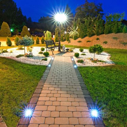 Φωτιστικό κολώνα εξωτερικού χώρου 2xE27/60W/230V IP44 232 cm μαύρο