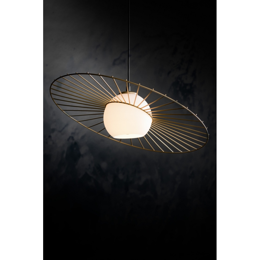Φωτιστικό κρεμαστό SOL 3xE27/60W/230V χρυσό