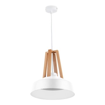 Φωτιστικό κρεμαστό TRIXI II 1xE27/60W/230V λευκό