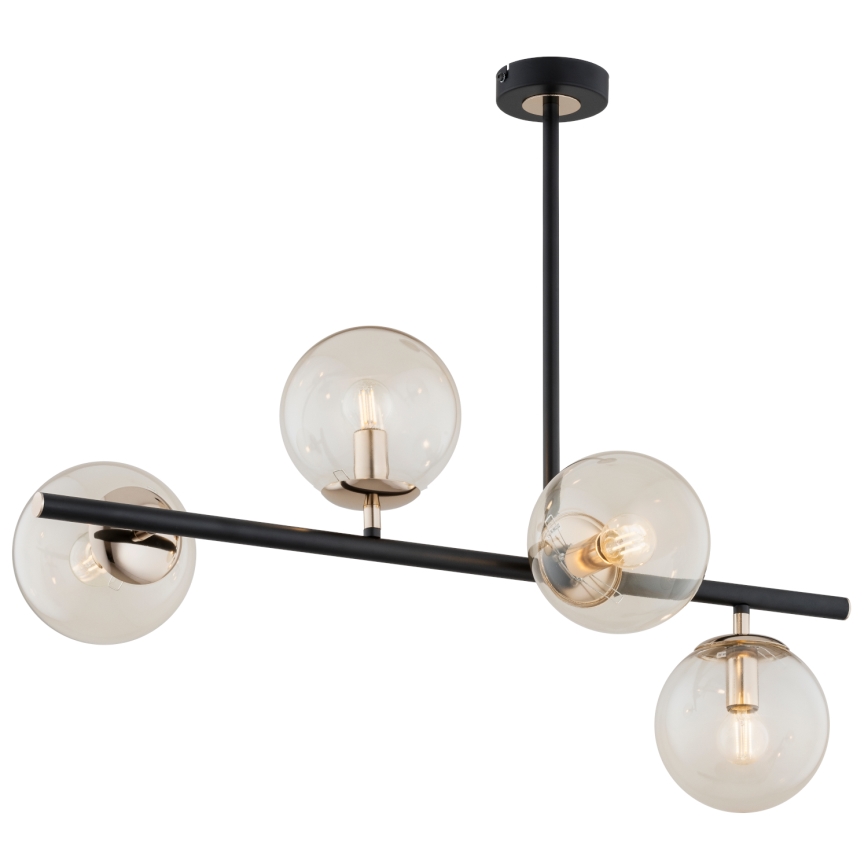 Φωτιστικό κρεμαστό πολύφωτο LURO 4xE14/40W/230V