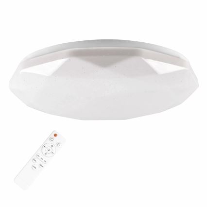 Φωτιστικό μπάνιου dimming LED GALAXY LED/48W/230V διάμετρος 38 cm 3000-6000K IP44 + τηλεχειριστήριο