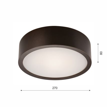 Φωτιστικό οροφής 1xE27/60W/230V πεύκο