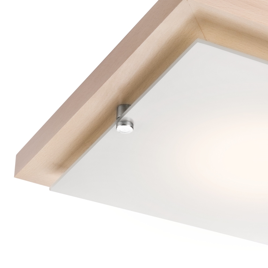 Φωτιστικό οροφής 1xE27/60W/230V οξιά