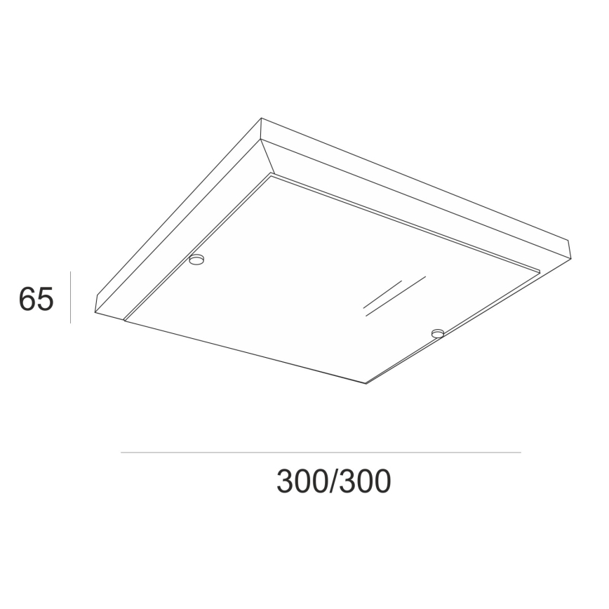 Φωτιστικό οροφής 1xE27/60W/230V οξιά