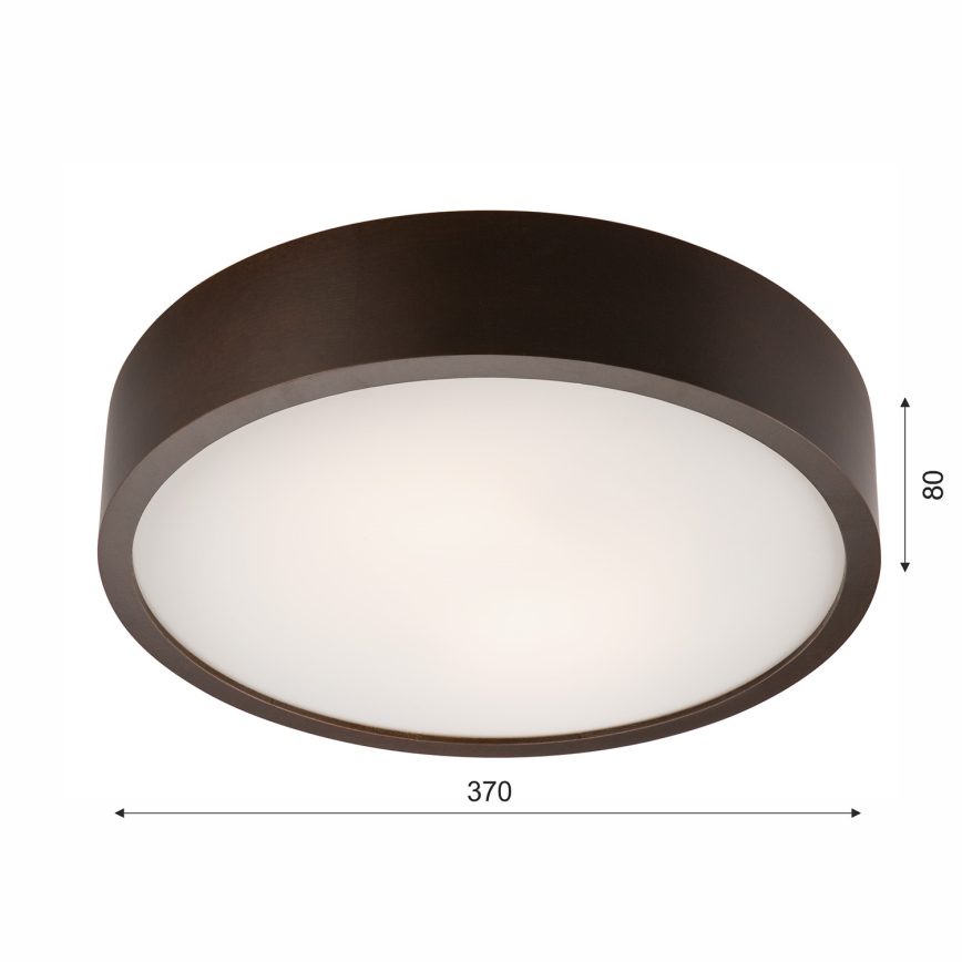 Φωτιστικό οροφής 2xE27/60W/230V πεύκο