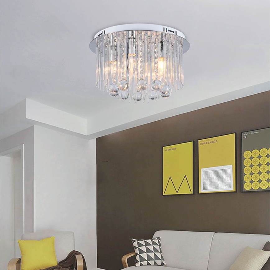 Φωτιστικό οροφής 5xE14/40W/230V διάμετρος 40 cm