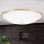Φωτιστικό οροφής AIDA 5xE27/60W/230V διάμετρος 56,5 cm ορείχαλκος