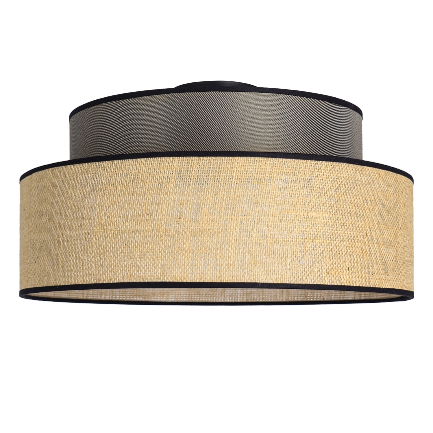 Φωτιστικό οροφής BOHO 1xE27/60W/230V καφέ/μπεζ
