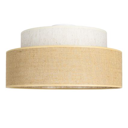 Φωτιστικό οροφής BOHO 1xE27/60W/230V κρεμ/μπεζ