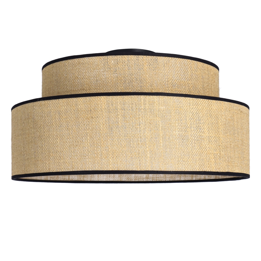 Φωτιστικό οροφής BOHO 1xE27/60W/230V μπεζ
