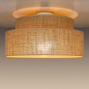Φωτιστικό οροφής BOHO 1xE27/60W/230V μπεζ