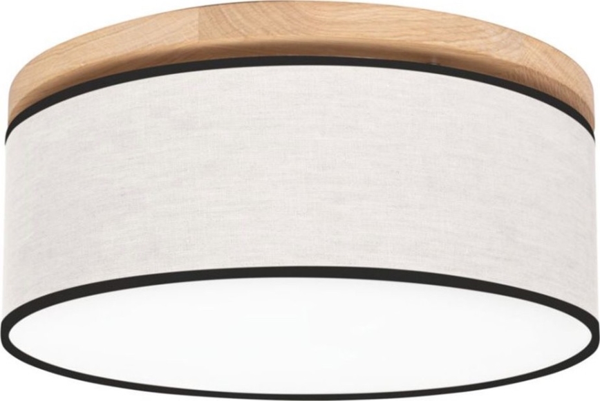 Φωτιστικό οροφής BOHO 2xE27/25W/230V διάμετρος 38 cm δρυς