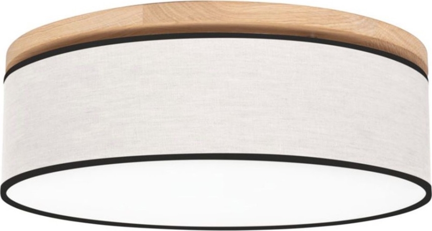 Φωτιστικό οροφής BOHO 3xE27/25W/230V διάμετρος 48 cm δρυς