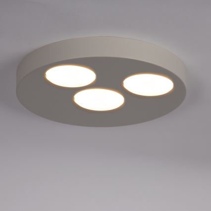 Φωτιστικό οροφής BROS 3xGX53/12W/230V μπεζ