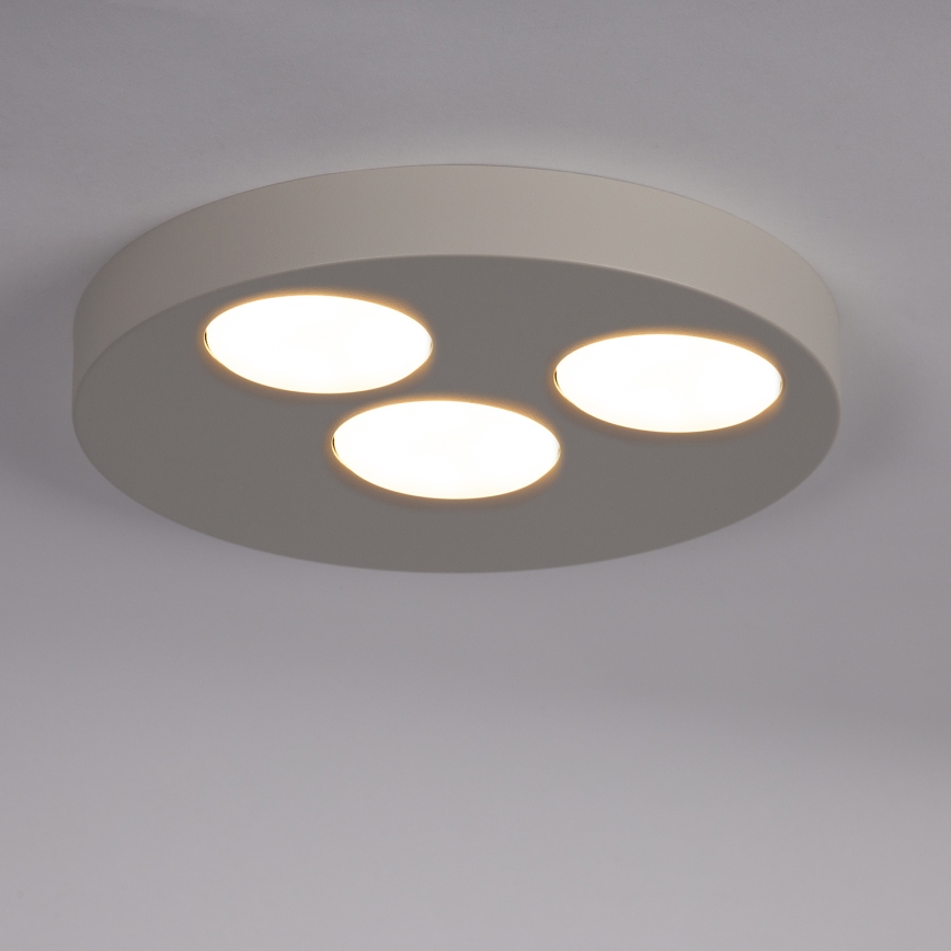 Φωτιστικό οροφής BROS 3xGX53/12W/230V μπεζ