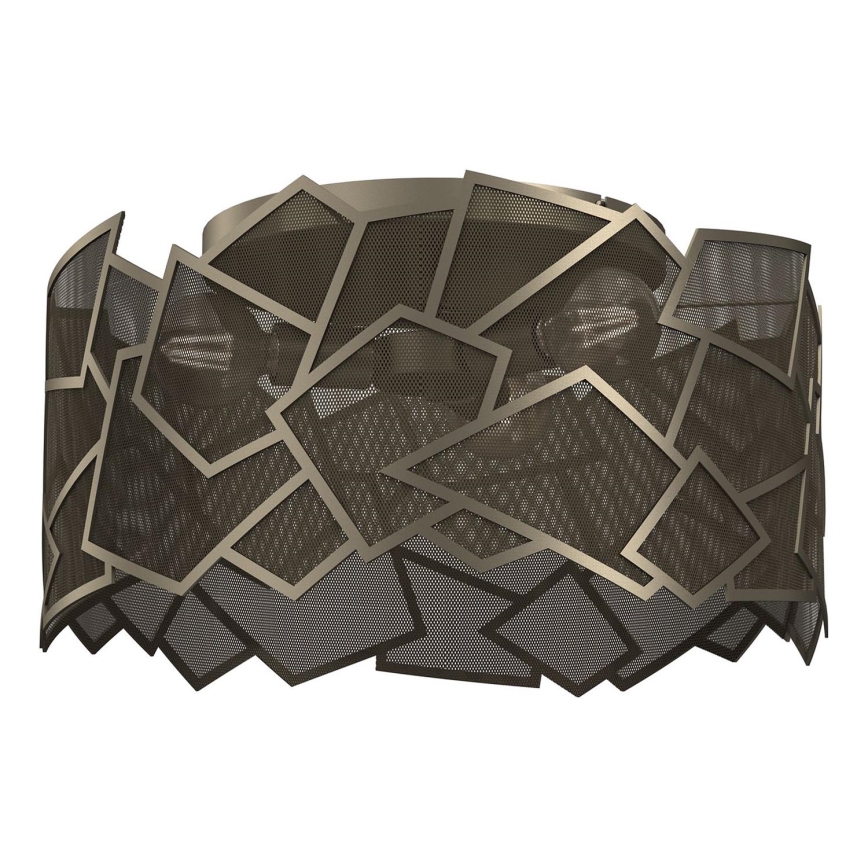 Φωτιστικό οροφής CAMO 3xE27/15W/230V χρυσό