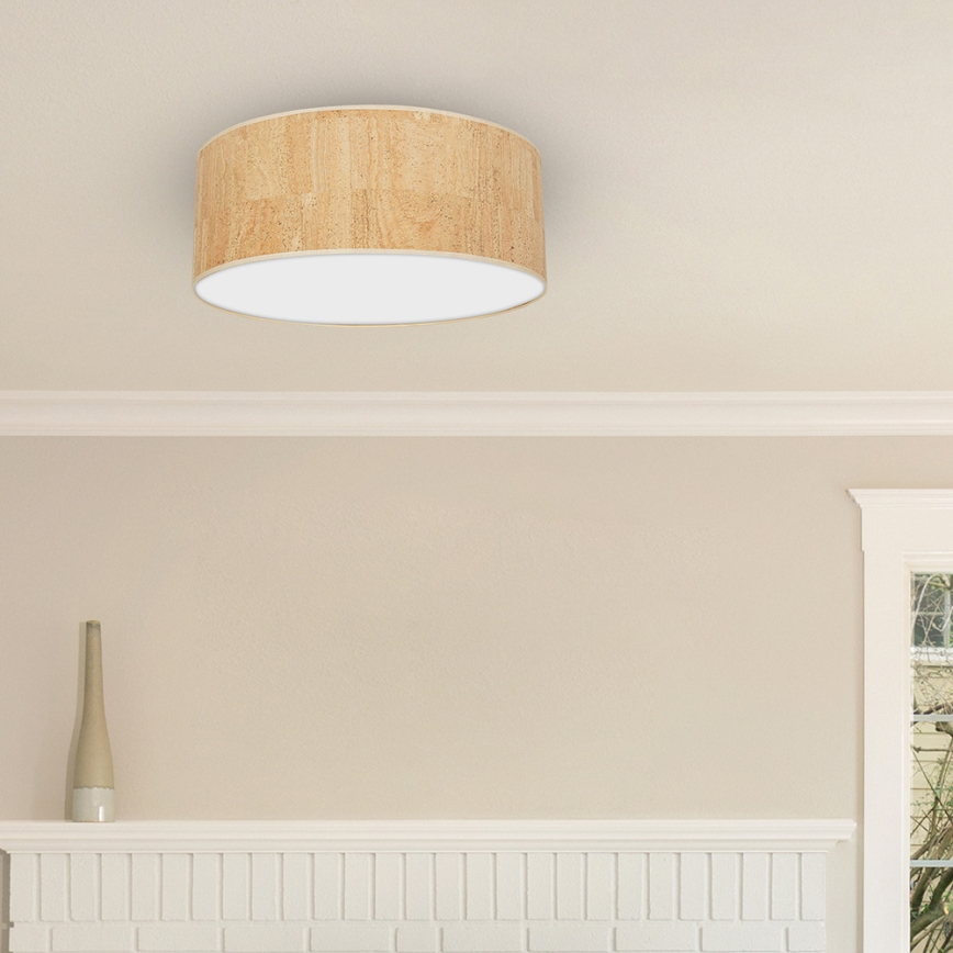 Φωτιστικό οροφής CORK 3xE27/60W/230V
