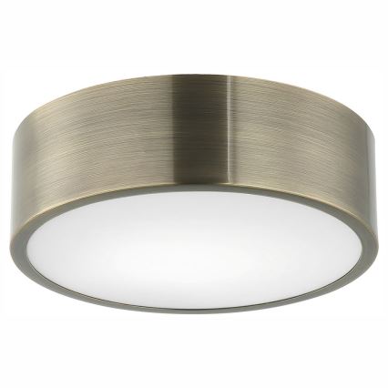 Φωτιστικό οροφής DANTE 1xE27/60W/230V διάμετρος 26 cm πατίνα