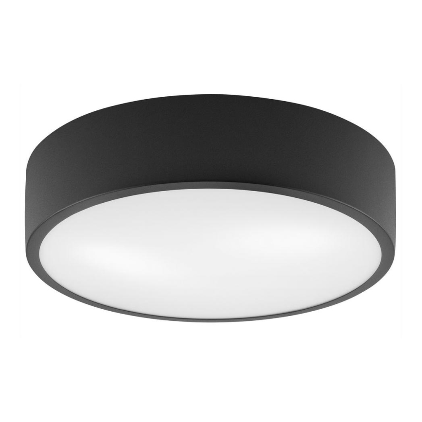 Φωτιστικό οροφής DANTE 2xE27/60W/230V διάμετρος 36 cm μαύρο