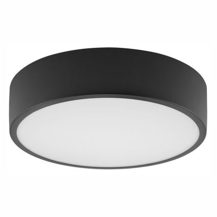 Φωτιστικό οροφής DANTE 2xE27/60W/230V διάμετρος 36 cm μαύρο