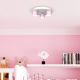 Φωτιστικό οροφής DIXIE 3xGX53/11W/230V ροζ
