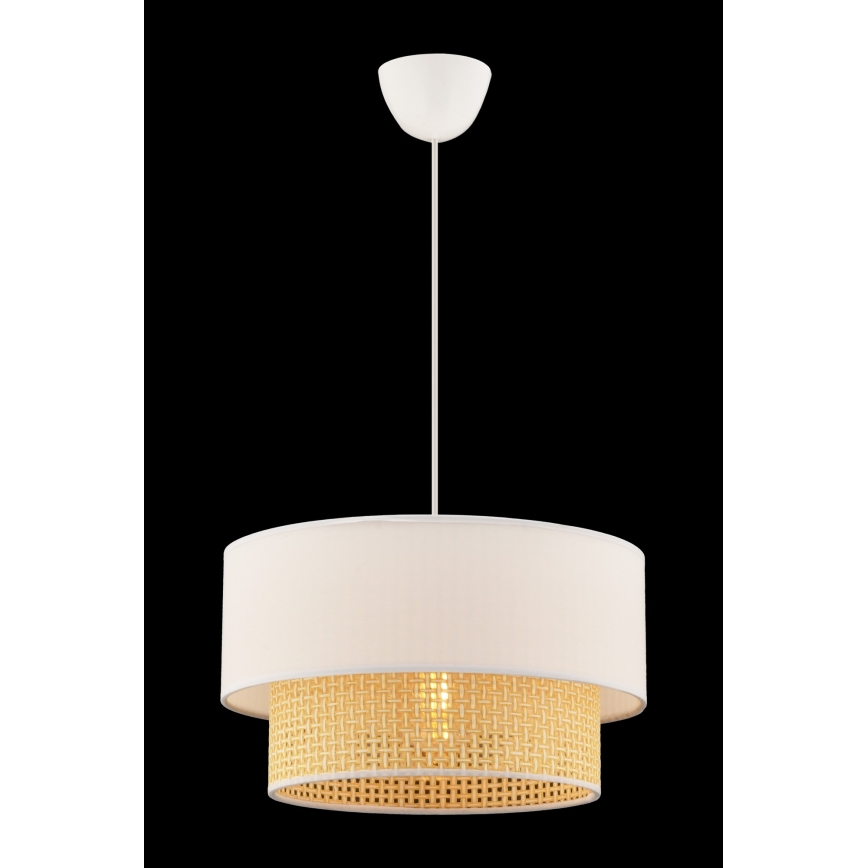 Φωτιστικό οροφής ECHO 1xE27/60W/230V κρεμ/μπεζ