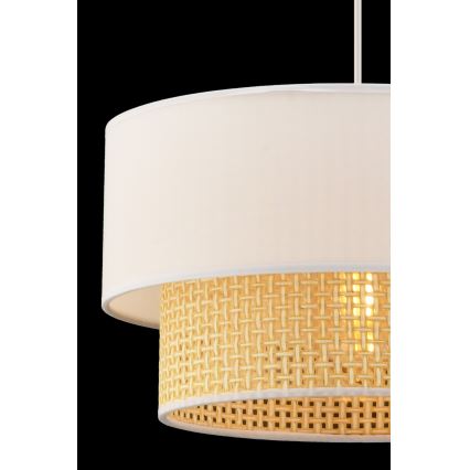 Φωτιστικό οροφής ECHO 1xE27/60W/230V κρεμ/μπεζ
