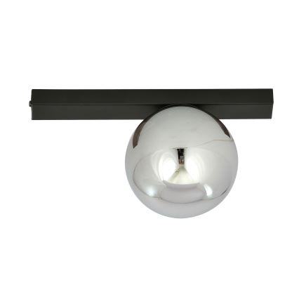 Φωτιστικό οροφής FIT 1xE14/10W/230V μαύρο/γκρι