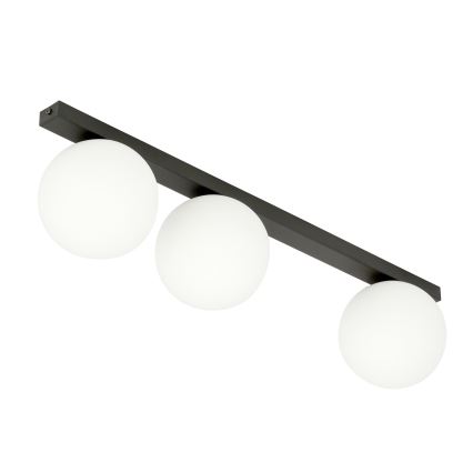 Φωτιστικό οροφής FIT 3xE14/10W/230V μαύρο/λευκό