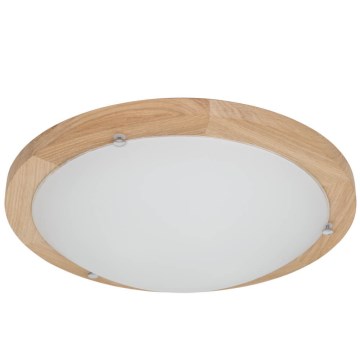 Φωτιστικό οροφής FRIDA 2xE27/40W/230V δρυς