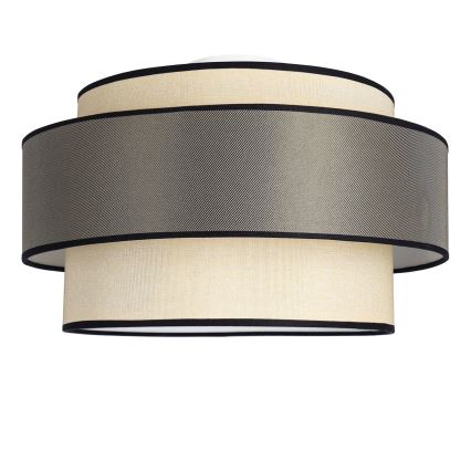 Φωτιστικό οροφής GRACE 1xE27/60W/230V κρεμ/γκρι