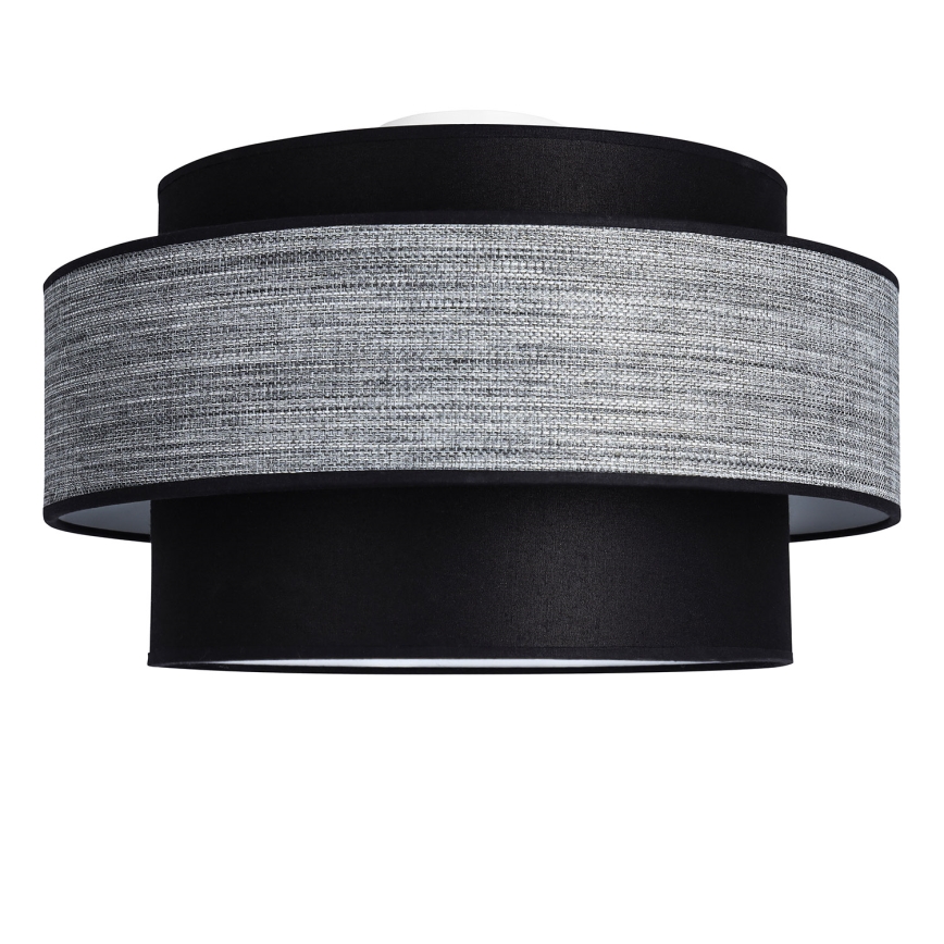 Φωτιστικό οροφής GRACE 1xE27/60W/230V μαύρο/γκρι