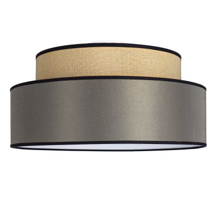 Φωτιστικό οροφής GRACE 1xE27/60W/230V μπεζ/καφέ