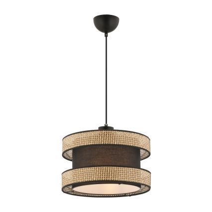 Φωτιστικό οροφής HALO 1xE27/60W/230V καφέ/μπεζ