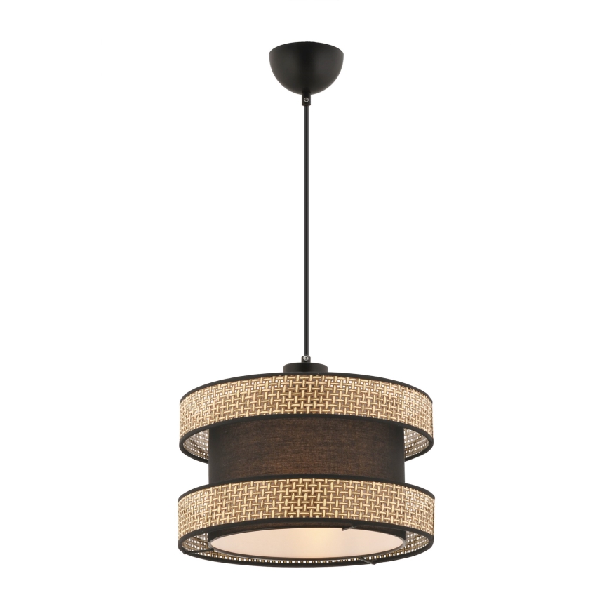 Φωτιστικό οροφής HALO 1xE27/60W/230V καφέ/μπεζ