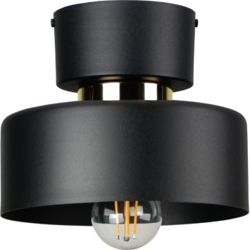 Φωτιστικό οροφής IGNIA 1xE27/60W/230V μαύρο