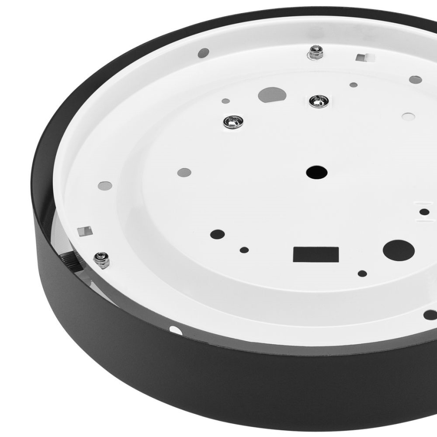 Φωτιστικό οροφής JONAS 1xE27/60W/230V διάμετρος 26 cm μαύρο