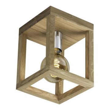 Φωτιστικό οροφής KAGO 1xE27/60W/230V ματ δρυς