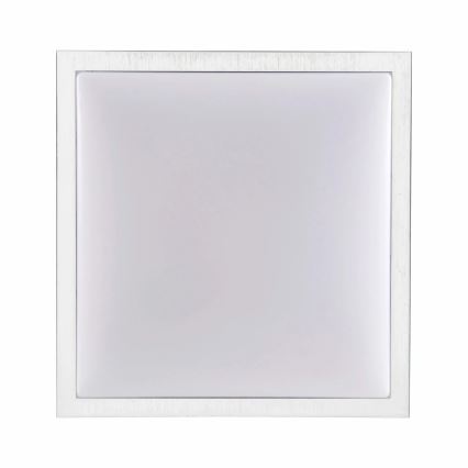 Φωτιστικό οροφής KAZIMIERZ 2xE27/20W/230V 29,5x29,5 cm ασημί