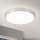 Φωτιστικό οροφής LED BULLY LED/28W/230V διάμετρος 28 cm ματ χρώμιο