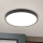 Φωτιστικό οροφής LED BULLY LED/28W/230V διάμετρος 28 cm μαύρο