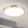 Φωτιστικό οροφής LED BULLY LED/28W/230V διάμετρος 28 cm χρυσό