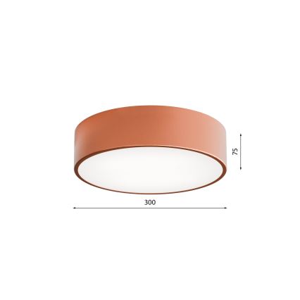 Φωτιστικό οροφής LED CLEO LED/24W/230V 3000K διάμετρος 30 cm χαλκός