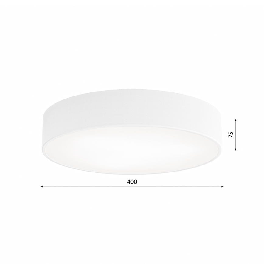 Φωτιστικό οροφής LED CLEO LED/43W/230V 4000K διάμετρος 40 cm λευκό