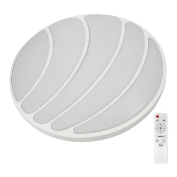 Φωτιστικό οροφής LED Dimmable SHELL WHITE LED/40W/230V + τηλεχειριστήριο