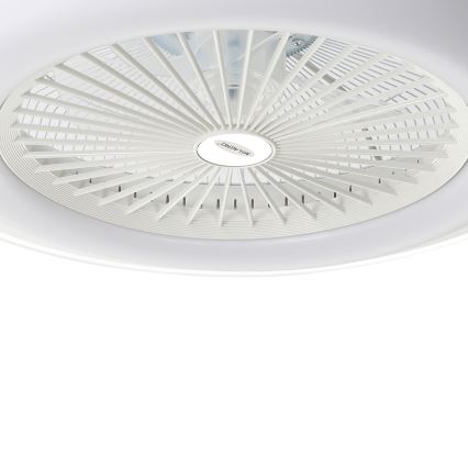 Φωτιστικό οροφής LED Dimmable με ανεμιστήρα ZONDA LED/48W/230V 3000-6000K λευκό + τηλεχειριστήριο