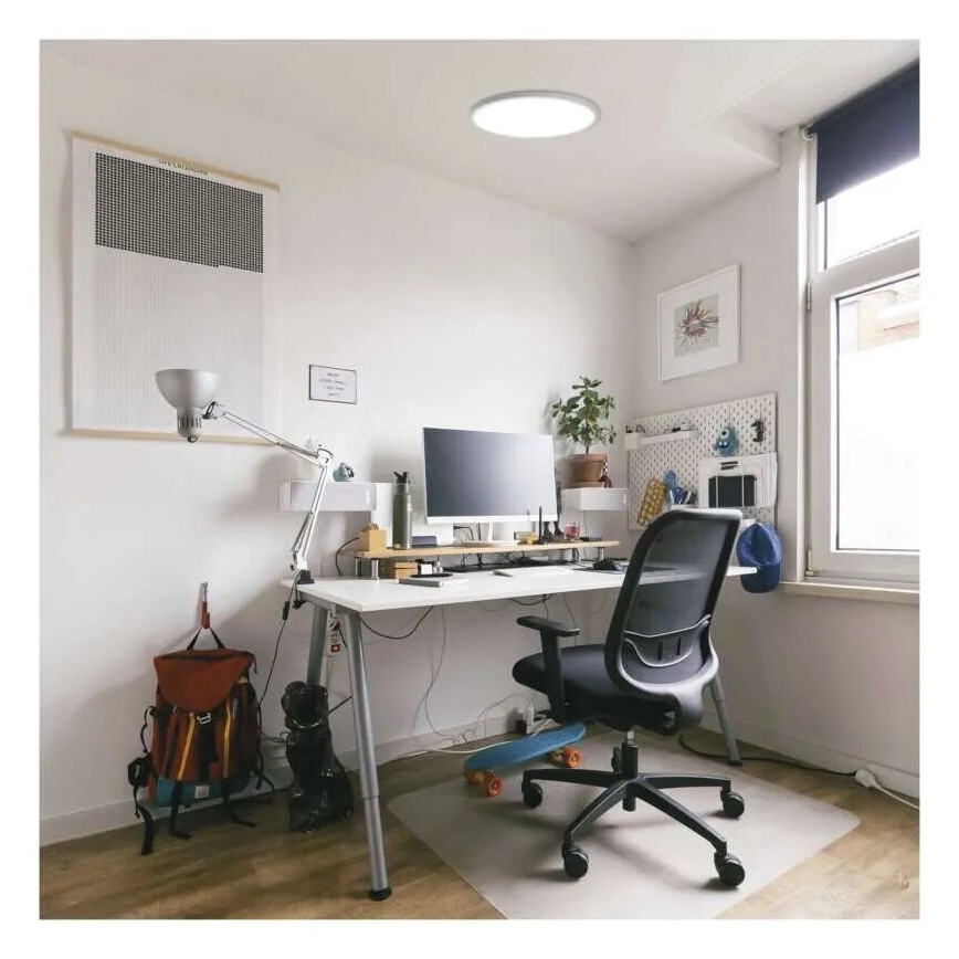 Φωτιστικό οροφής LED FLORI LED/18W/230V 4000K λευκό διάμετρος 29 cm